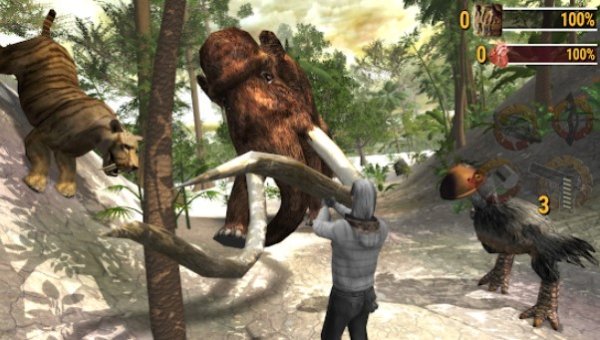 Gameplay screenshot from ice age hunter online evolution u for Android