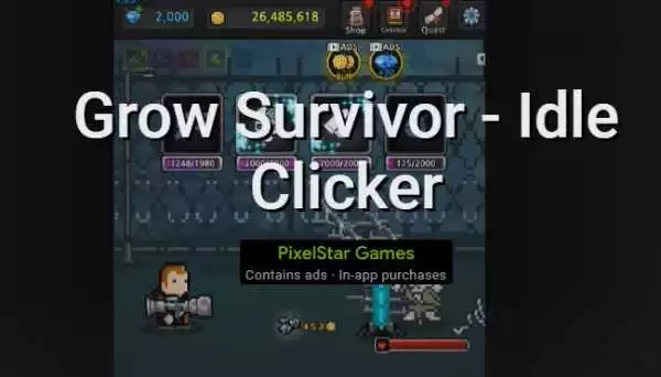 grow survivor idle clicker