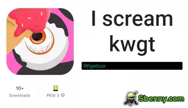 i scream kwgt