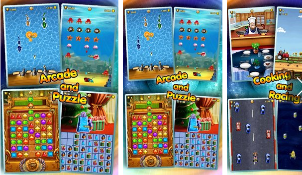 Gameplay screenshot from 101 in 1 games anthology for Android