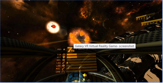 Galaxy VR Virtual Reality Spiel
