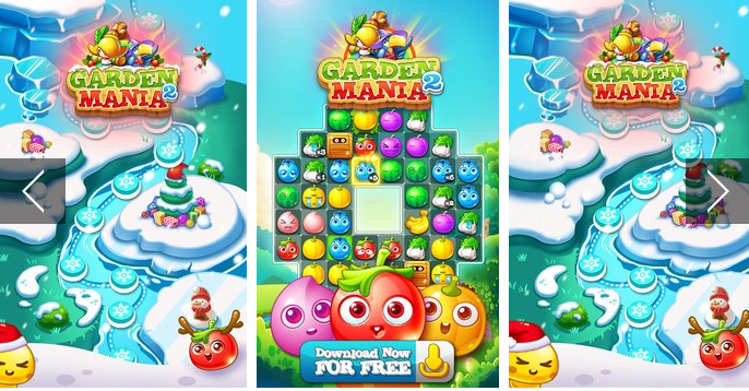 Gameplay screenshot from Garden Mania 2  Crazy Summer for Android