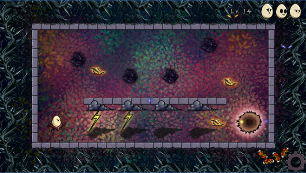 Gameplay screenshot from Greg s Eggventure Egg Puzzle for Android