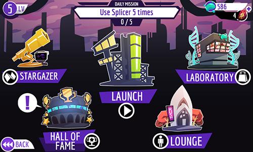 Gameplay screenshot from galactic rush for Android