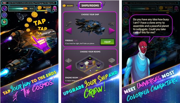 Gameplay screenshot from galactic xpress unreleased for Android