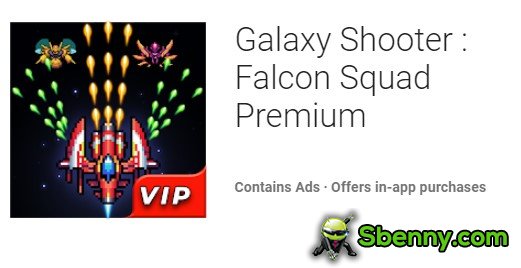 Galaxy Shooter Falcon Squad Premium