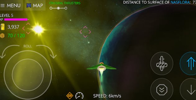 Gameplay screenshot from galaxy trader for Android