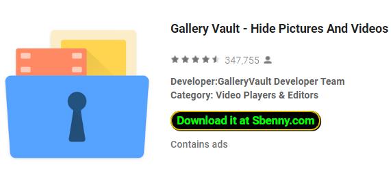 gallery vault hide pictures and videos