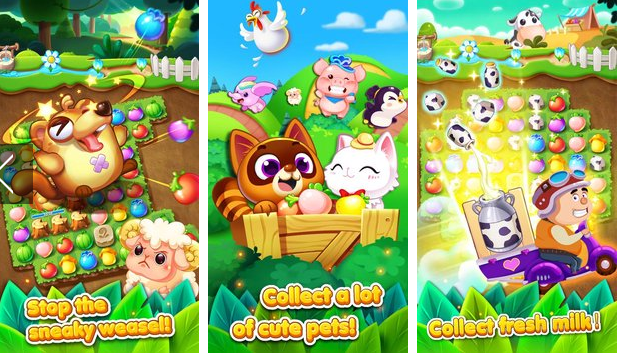 Gameplay screenshot from garden mania 3 winter holidays for Android