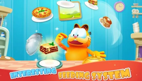 Gameplay screenshot from garfield rush for Android
