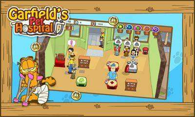 Gameplay screenshot from garfield s pet hospital for Android