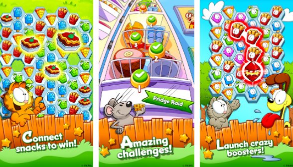 garfield hora do lanche MOD APK Android