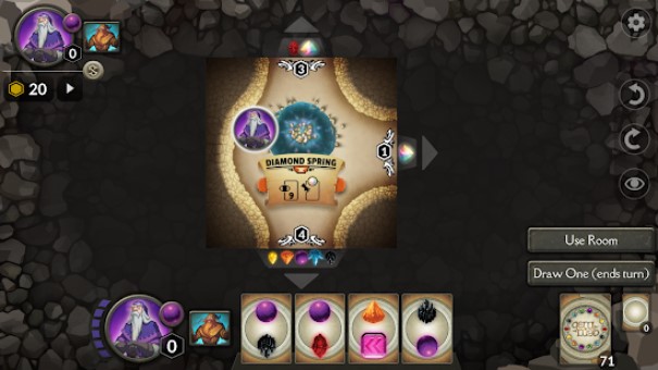 Gameplay screenshot from gem rush board game for Android