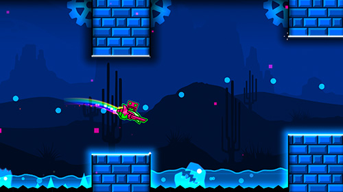 Gameplay screenshot from geometry dash subzero for Android
