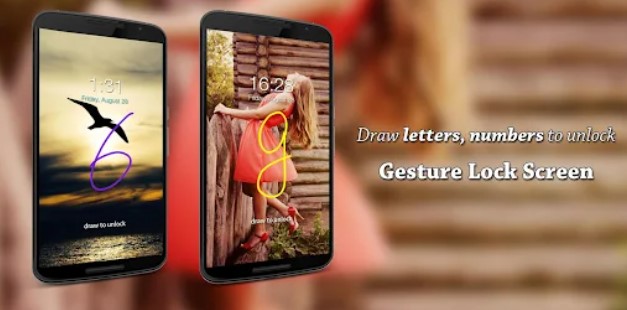 gesture lock screen MOD APK Android