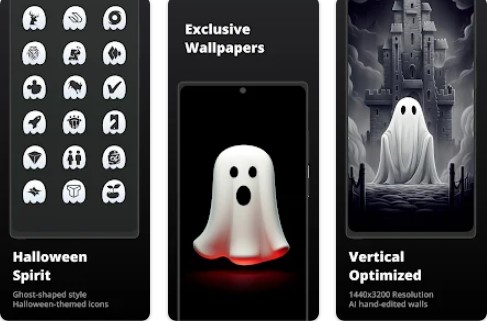 paquete de iconos fantasma boo MOD APK Android