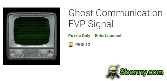 Evp-Signal für die Geisterkommunikation
