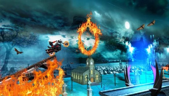 Gameplay screenshot from ghost riding 3d for Android