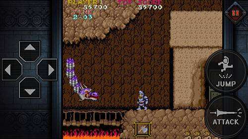 Gameplay screenshot from ghosts n goblins mobile for Android