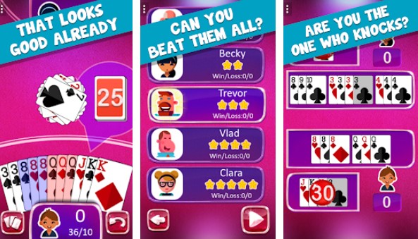 gin rummy plus card game MOD APK Android