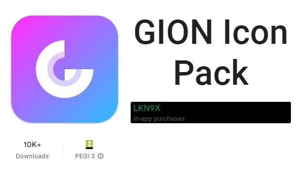 gion icon pack