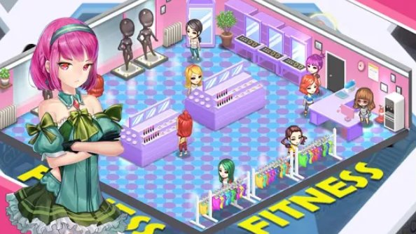 Gameplay screenshot from girl group inc love idol for Android