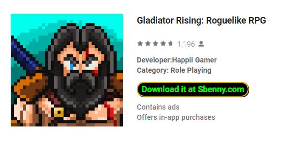 gladiatore in aumento roguelik rpg
