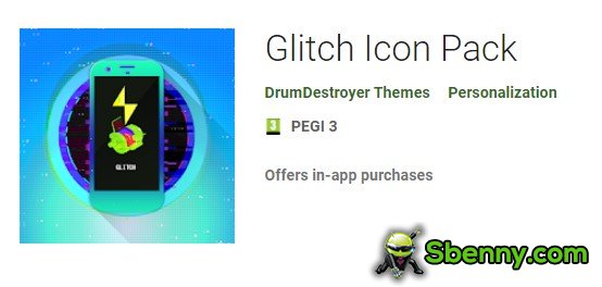 glitch icon pack