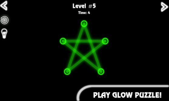Gameplay screenshot from glow puzzle ads free for Android