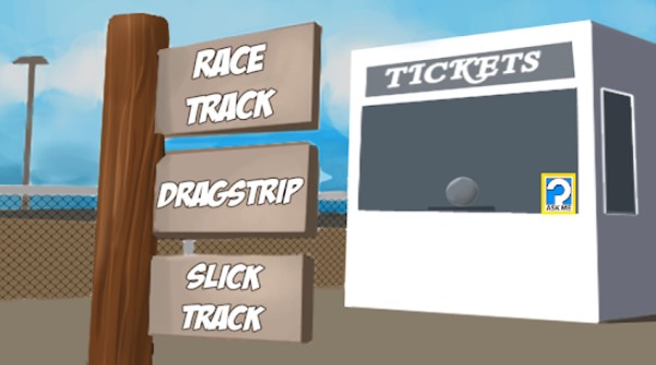 Gameplay screenshot from go kart park for Android