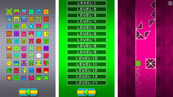 Gameplay screenshot from go up dash for Android