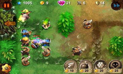 Gameplay screenshot from goblin defenders steel n wood for Android