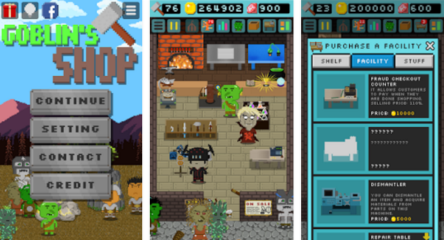 Gameplay screenshot from goblin s shop for Android