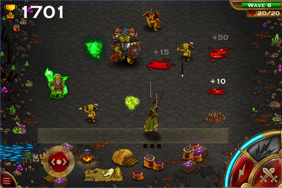 Gameplay screenshot from goblins raid for Android