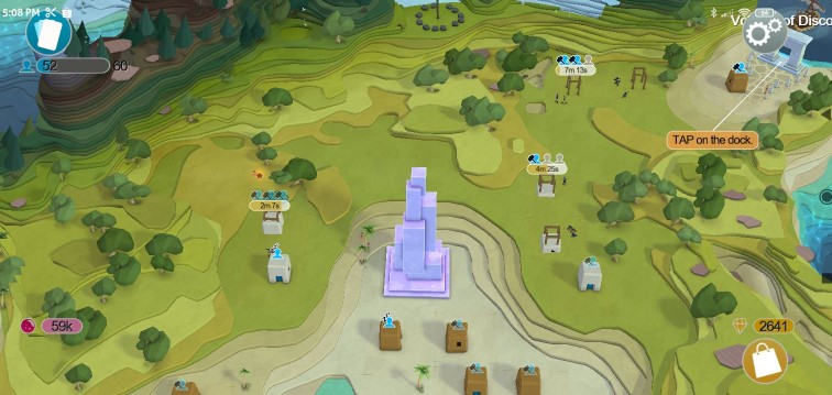 Gameplay screenshot from godus for Android