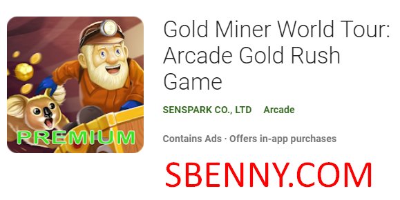 mineiro de ouro tour mundial jogo arcade gold rush