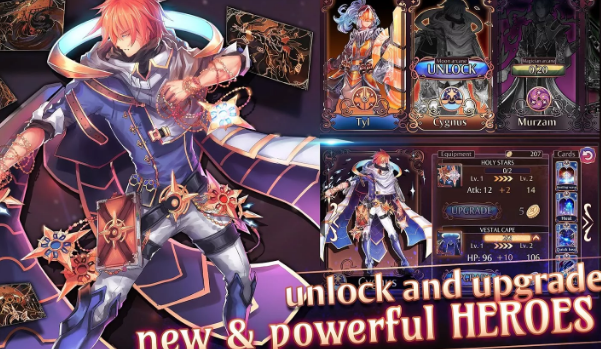 Gameplay screenshot from golden arcana tactics for Android