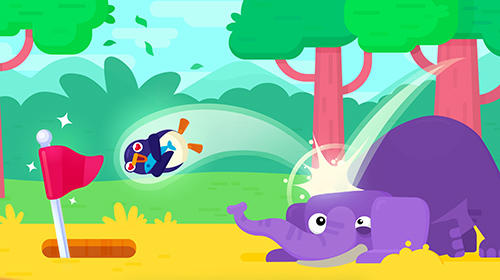 Gameplay screenshot from golfmasters fun golf game for Android