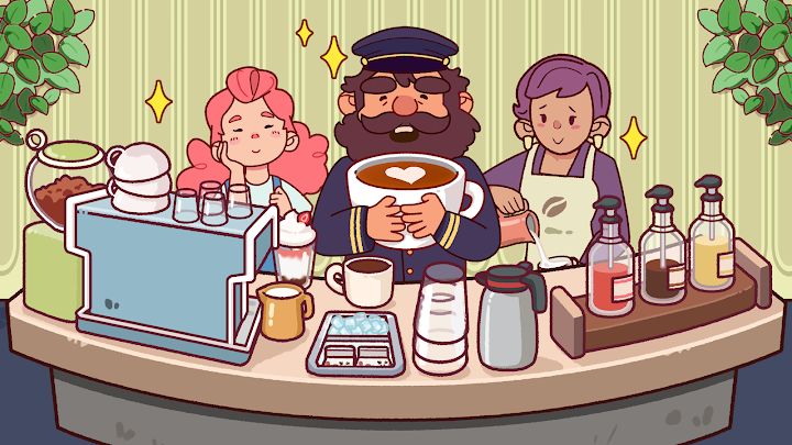 Gameplay screenshot from Good Coffee, Great Coffee for Android