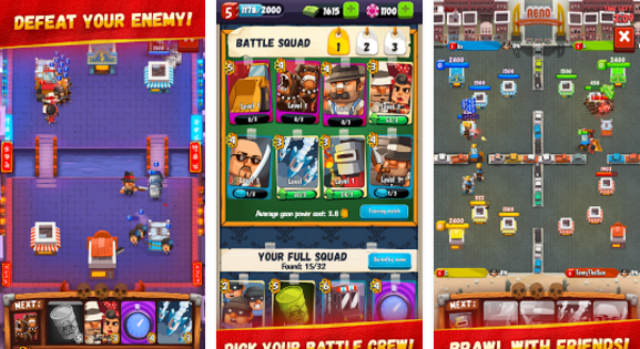 Gameplay screenshot from goon squad for Android
