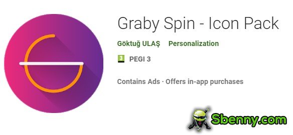 graby spin icon pack