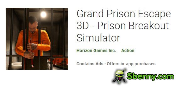 gran prisión escape 3d simulador de fuga de prisión