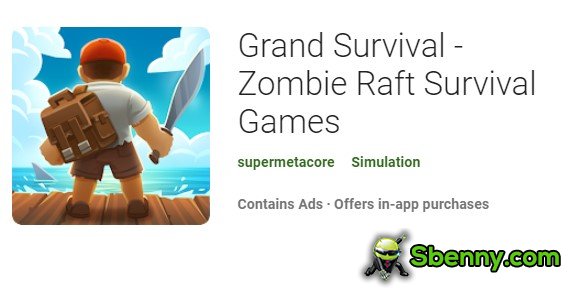 grandi giochi di sopravvivenza della zattera di zombi di sopravvivenza