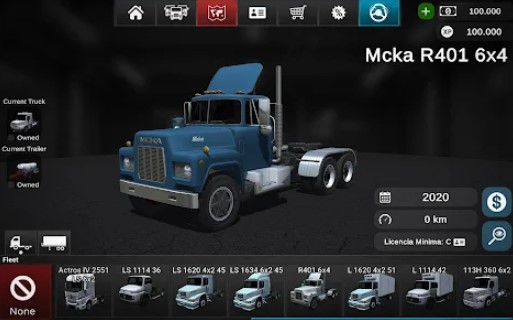 Gameplay screenshot from grand truck simulator 2 for Android