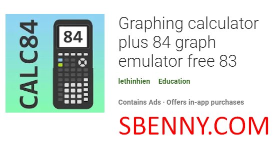 calculatrice graphique plus 84 émulateur graphique gratuit 83