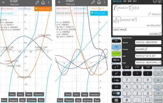grafische rekenmachine plus 84 gratis grafiekemulator 83 APK Android
