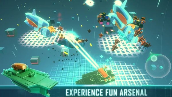 Gameplay screenshot from grind infinity ultimate twin stick shooter for Android