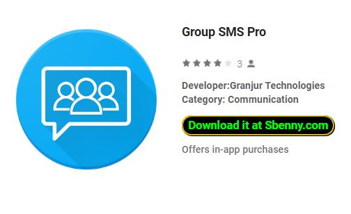 그룹 SMS 프로