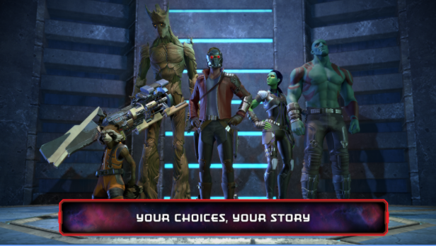 Gameplay screenshot from guardians of the galaxy ttg for Android