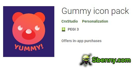 Gummi-Icon-Pack